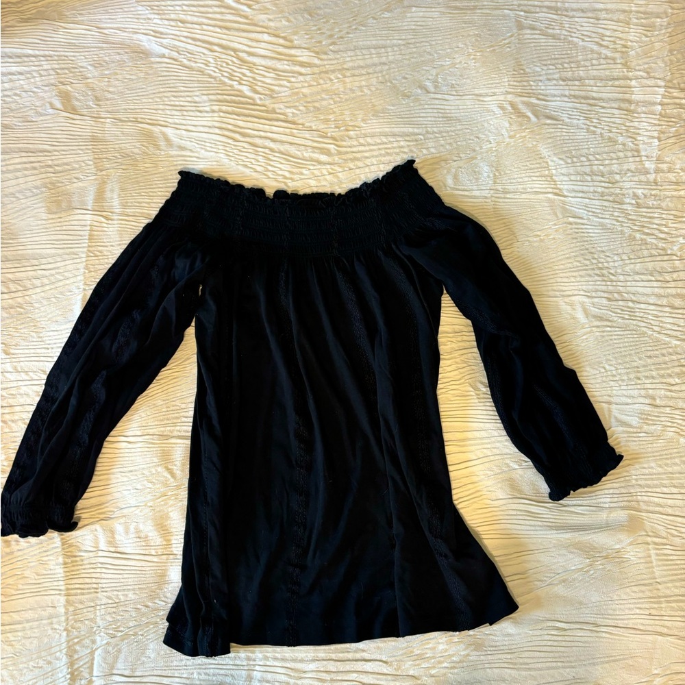 Ralph Lauren off the shoulder shirt